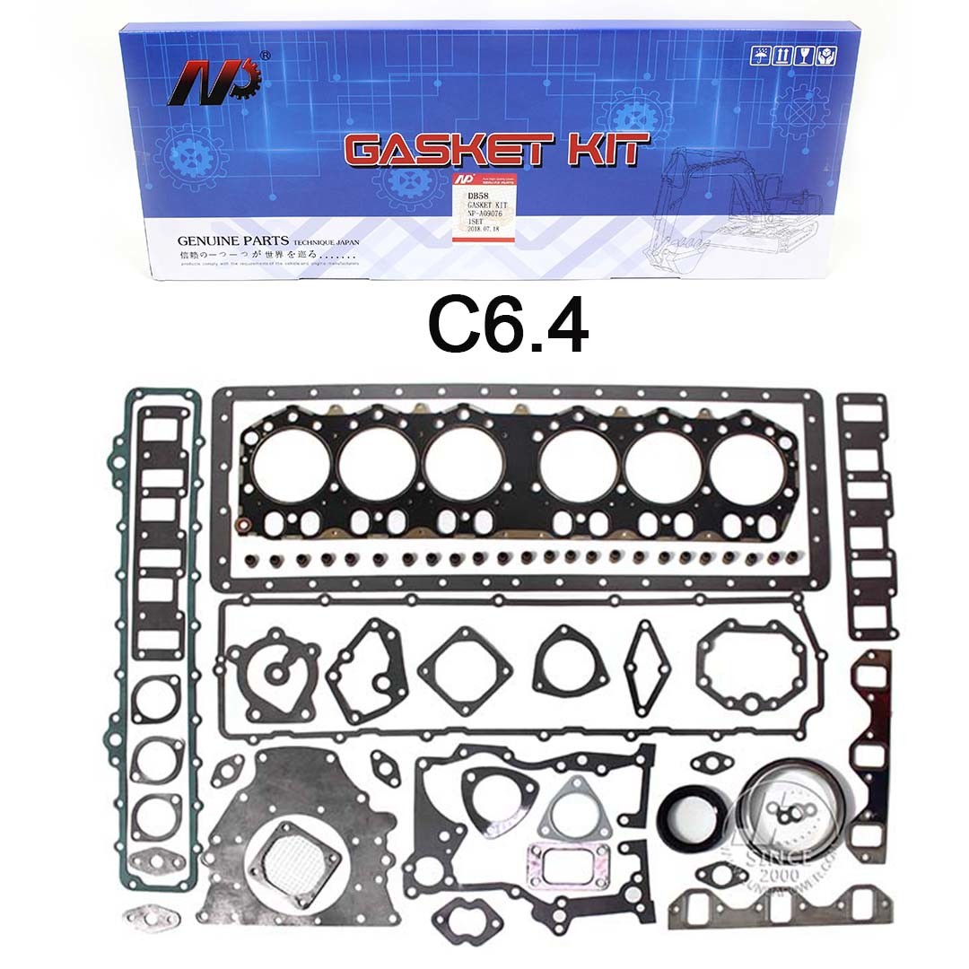 3116 C6.4 C7 C9 Excavator Full Engine Gasket Set