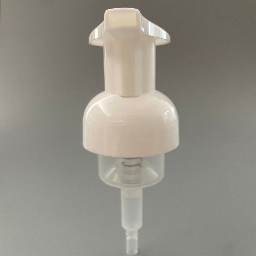 40mm Plastic Foam Pump Right Left Locking Outside Spring Liquid Foam Pump