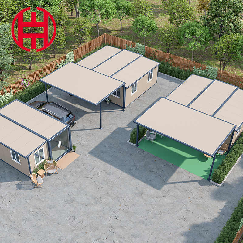 Villa 20ft Prefabricated Foldable Modular Mobile Container House for Guest Hotel Design