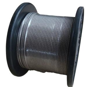 Quality Galvanized Stainless Steel Wire Rope DX51D 0.3mm - 120mm OD wholesale