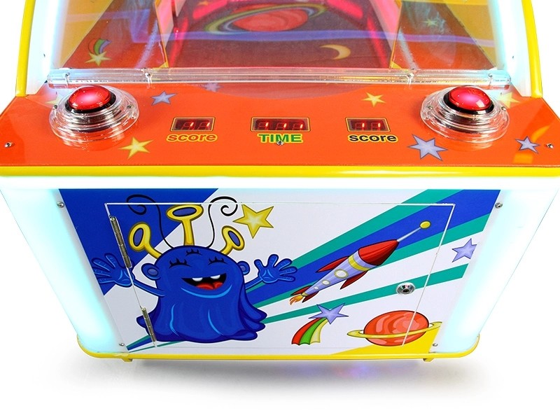 2 Players Kids Arcade Machine Coin Operated Mini Ufo Ice Hockey Games