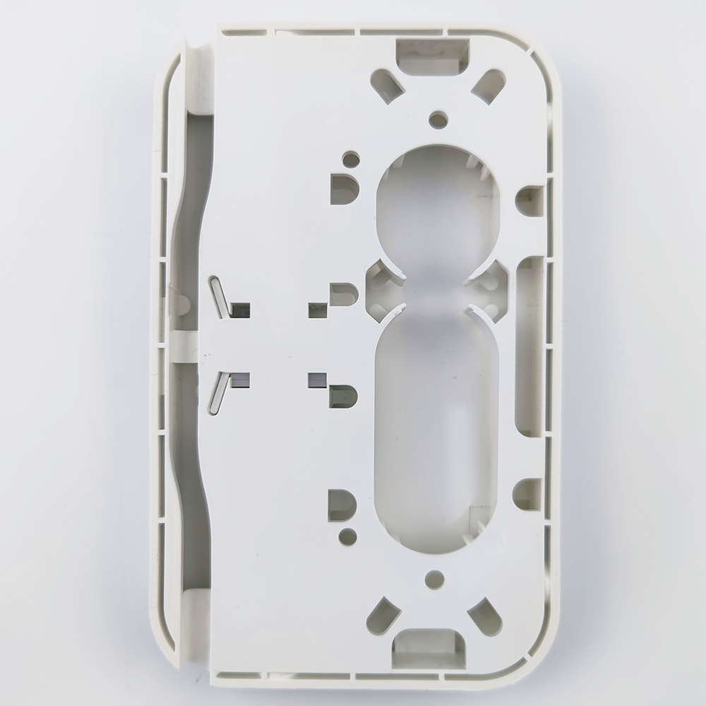 White/Gray FC APC Plastic Fiber Optic Faceplate Socket Panel for Indoor FTTH Network