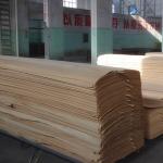 Natural White Ash WA-X106 Reconstituted Wood Veneer Dark Yellow Color For
