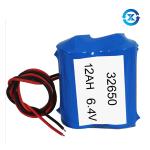 High Performance 6.4V 12AH LiFePO4 Battery Pack