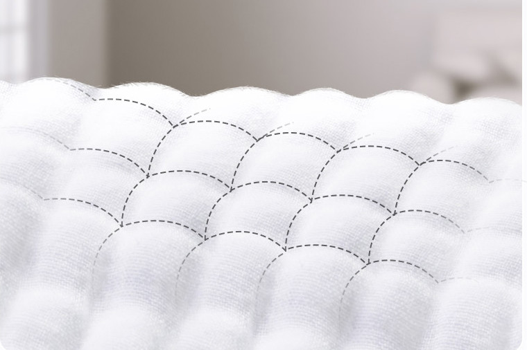 Natural Healthy Soft Cotton Gauze Fabric 150gsm Infants Bath Towels