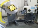 Pneumatic Servo Feeder Decoiler And Straightener Tube Flattening Punching