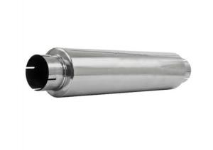 Quality 4 Inch Center Inlet / Outlet Quiet High Flow Exhaust Muffler wholesale