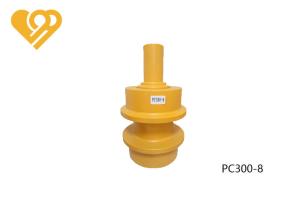Quality Heavy Machinery PC20 PC300 Komatsu Track Rollers With Good Heat Treatment wholesale