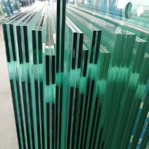 Quality SGCC Laminated Tempered Glass Smooth High Safety For Building wholesale
