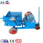 Electrical Engine Mortar Grout Pump Piston Type 380v 50hz High Pressure