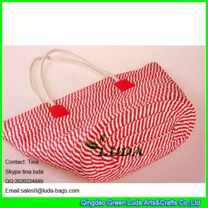 Quality LUDA 2016 new fashion paper straw handbag wholesale