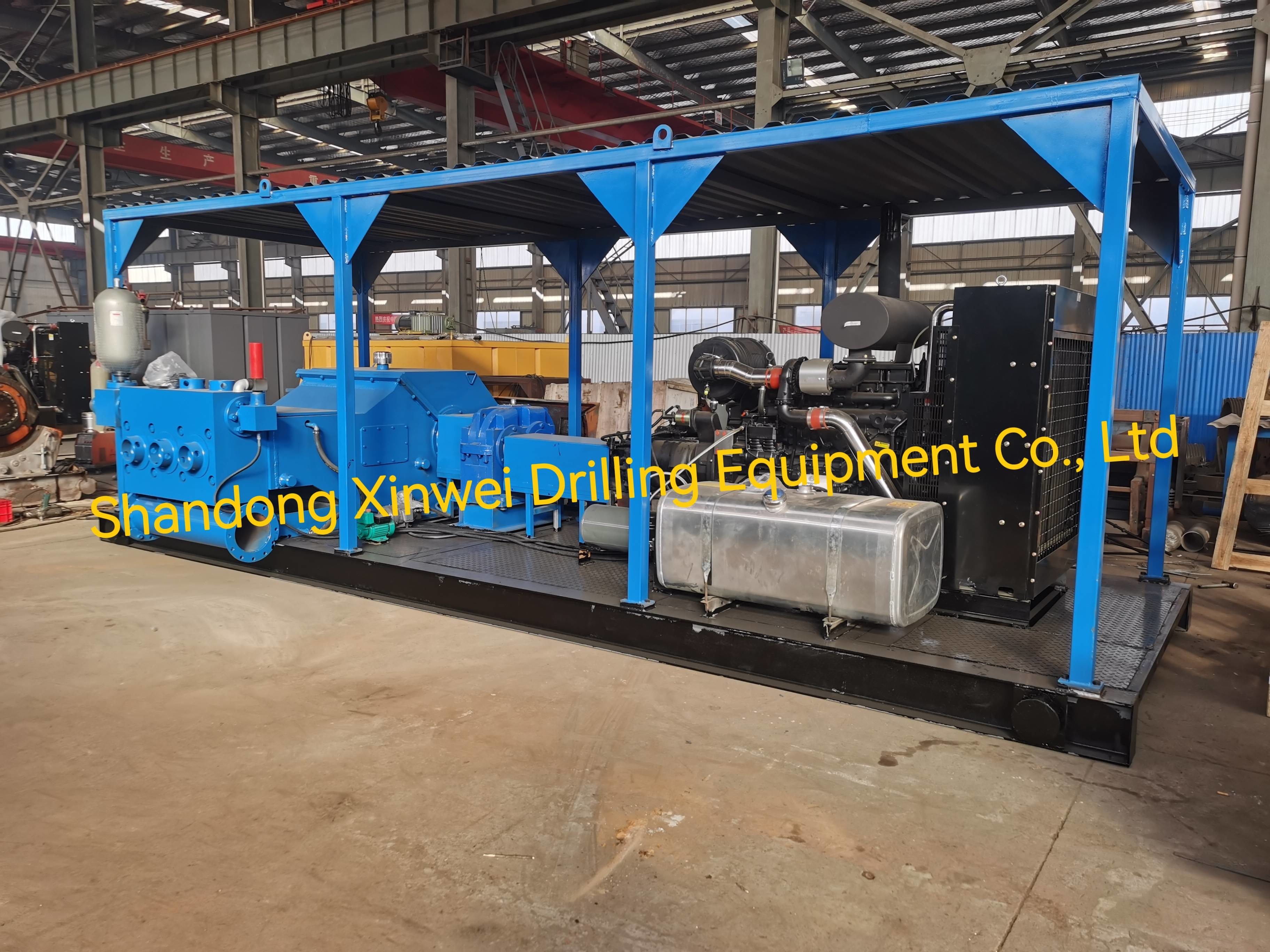 QZNB-2800 HDD Rig Drilling Mud Pump 2800Hp Single Acting Piston