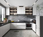 Complete Modern Kitchen Cabinet Design Aluminum Modern Kitchen Furniture