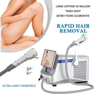 Quality Portable Fiber Laser Hair Removal Machine / Diode 808 Laser Machine For Beauty Salon wholesale
