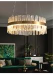 Led chandelier Living room chandeliers rectangular Kitchen fixture frosted matte
