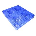 Stackable 3500Kg Warehouse Plastic Pallet Blue 1000x1000