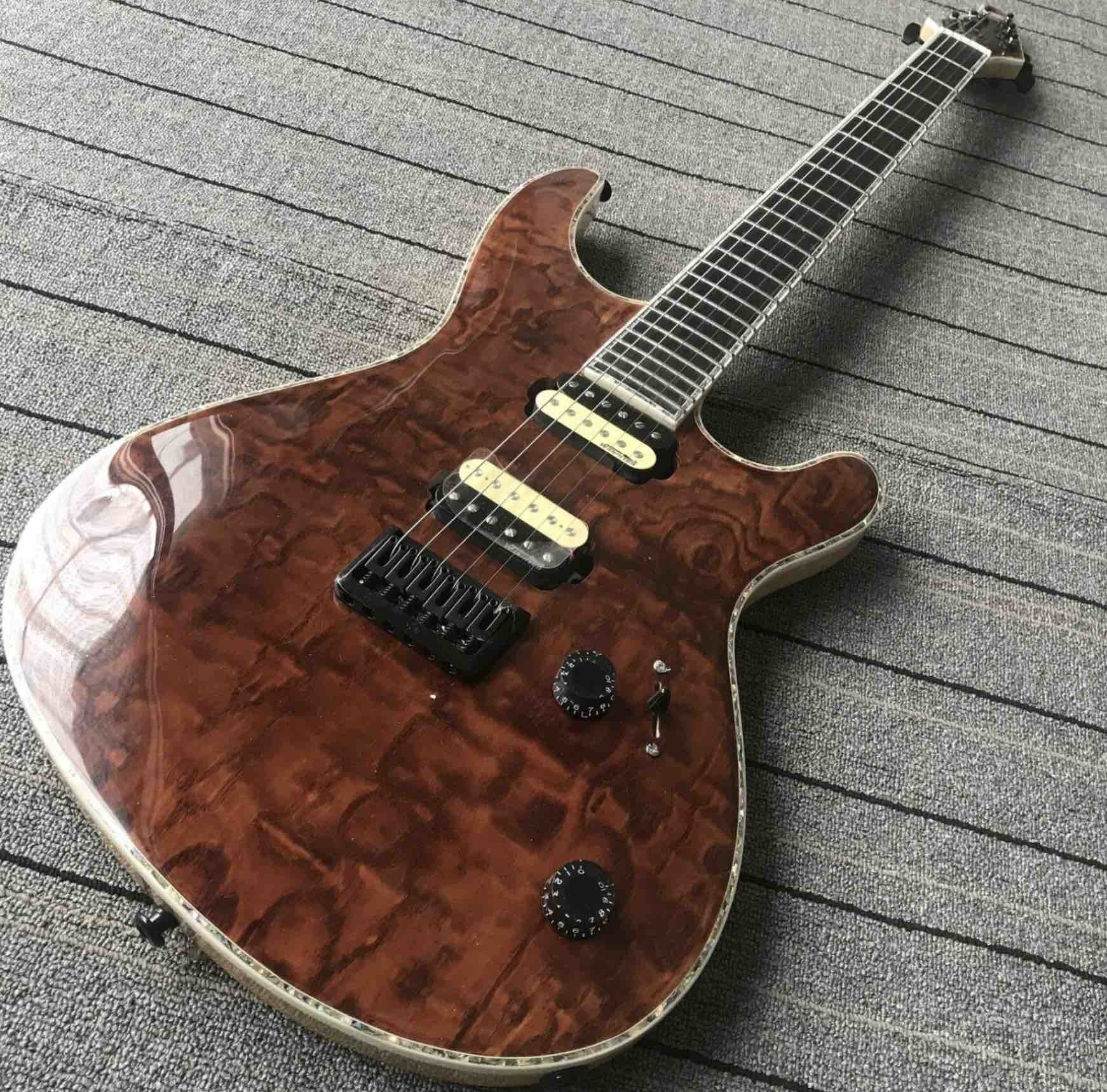 Mayones Regius 6 Electric Guitar ASH Body Back Side Ebony Fingerboard Free Shipping