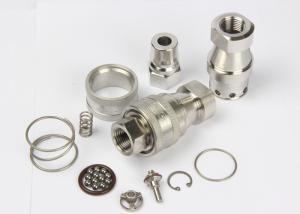 Quality KZF Flat Face Hydraulic Fittings Female Thread Stainless Steel SS304 For Chemicals wholesale