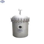 Stainless steel cartridge filter housing with cartridge PP/PE/PTFE/metal