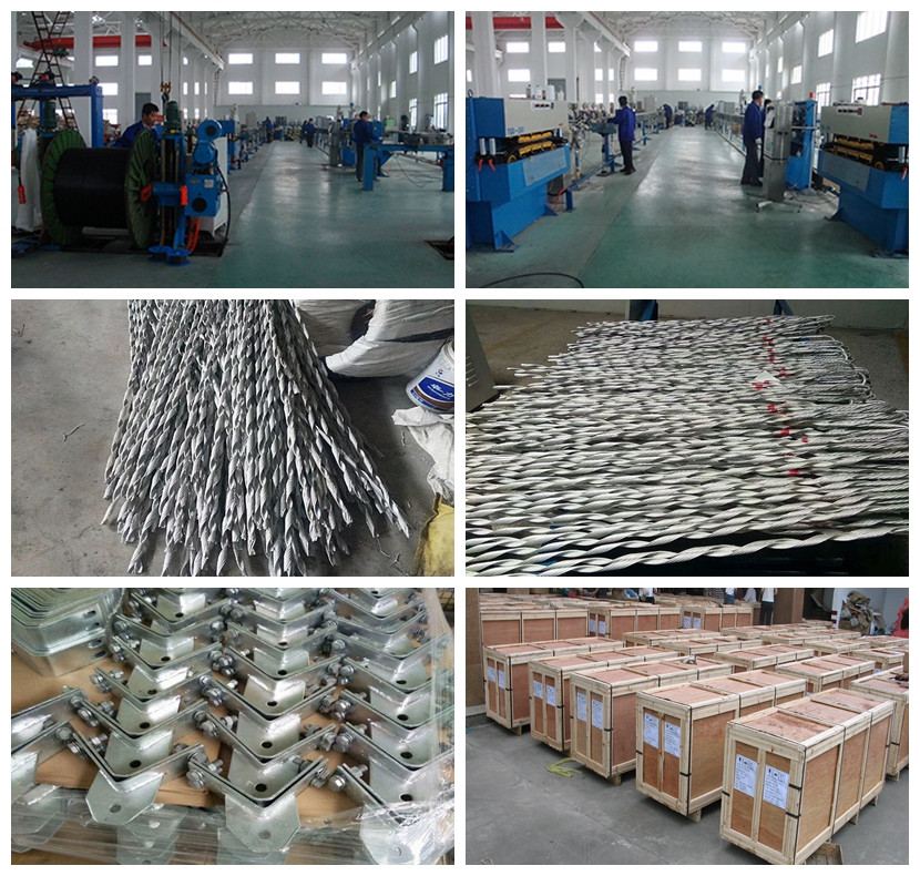 Stainless Steel Heat Treatment Normalizing Fastening Clamp for Pole/Tower Smooth Surface