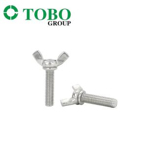 Quality TOBO 304 316 Stainless Steel Butterfly Wing Head Bolt wholesale