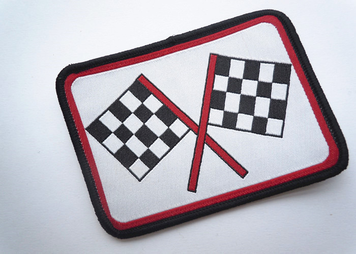 Rubber Embroidered Clothing Patch Uniform Sew On For Badges
