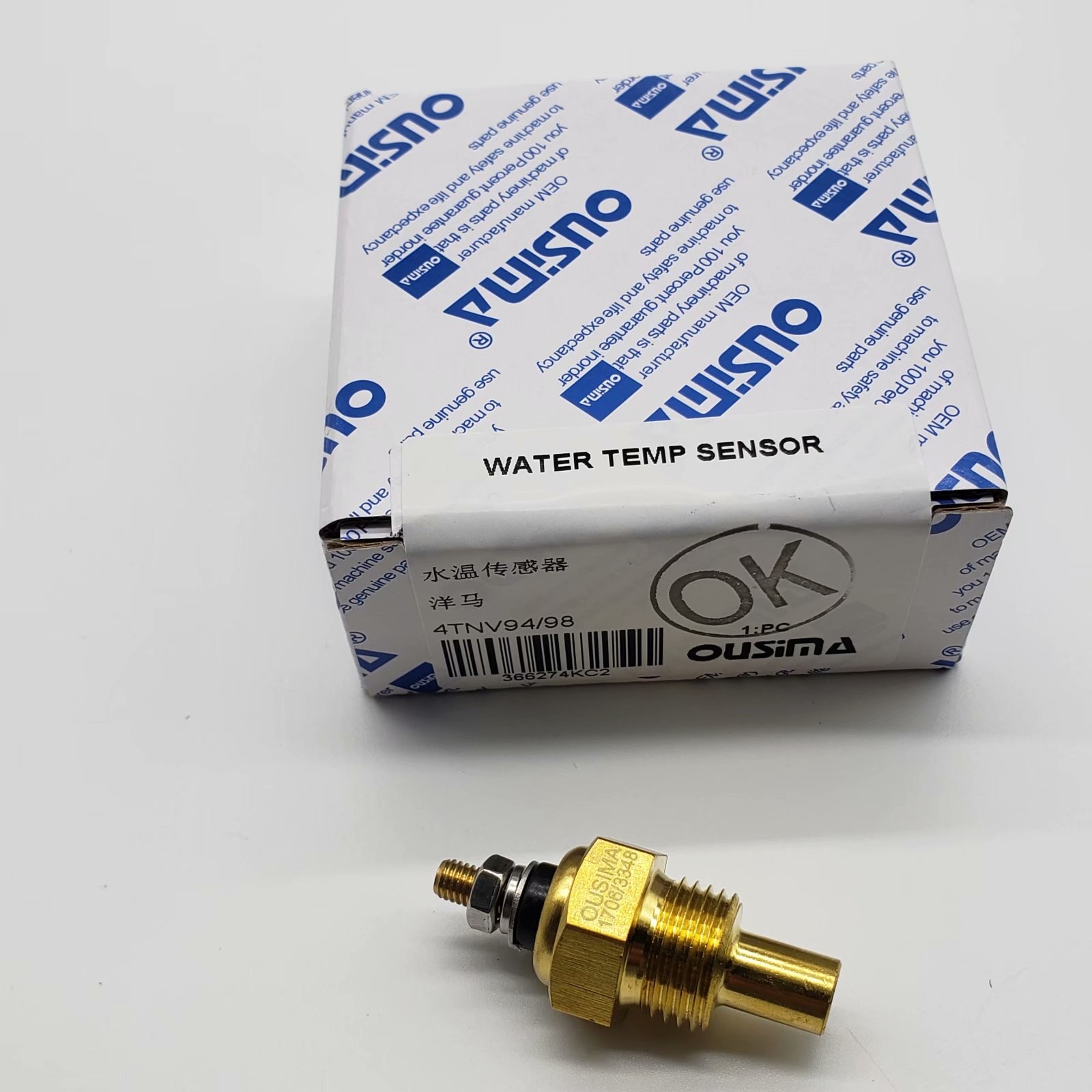 OUSIMSA Water Temperature Switch 4TNV94 4TNV98 For Excavator YANMAR