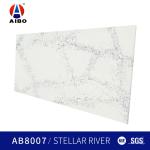 Impact Resistant 3000*1600 Engineered Quartz Stone For Bathroom