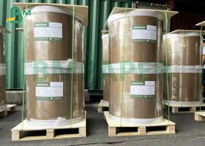 Quality 55gsm Thermal Sensitive Paper For Bar Code Label Printing 1000mm Jumbo Roll wholesale