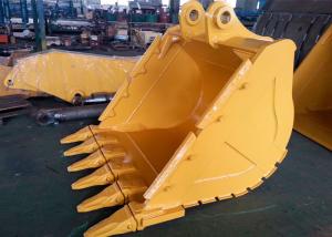 Quality CAT336 Excavator V Ditching Bucket 2.4 CBM Bigger With 6 Teeth wholesale