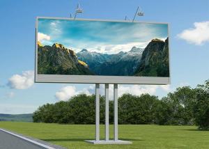 Quality Single Column Outdoor LED Digital Billboard Magnesium Alloy Ultra High Heat Dissipation wholesale