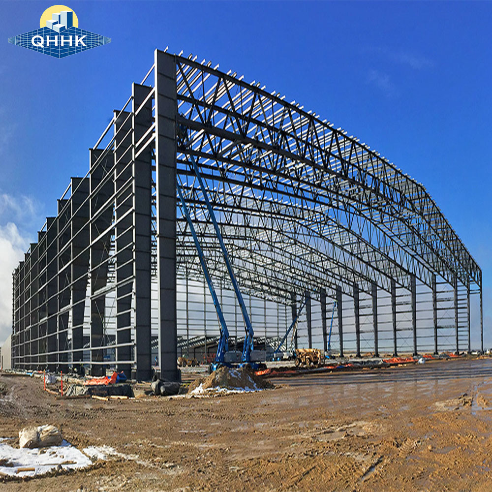 Custom Electric Door Q235 Steel Structure Hangar Prefabricated Gb Standard