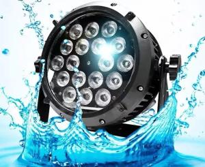 Quality Outdoor RGBW DMX LED Par Light Waterproof 18pcs*10w For Wedding wholesale