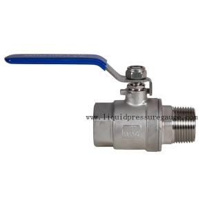 Quality Stainless Steel Instrument Manifold Valve 2 PC 1 Inch High Pressure Ball Valve 1000 Psi wholesale