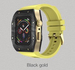 Quality Silicone Rubber Strap Apple Carbon Fiber Watch Case Heat Resistant wholesale