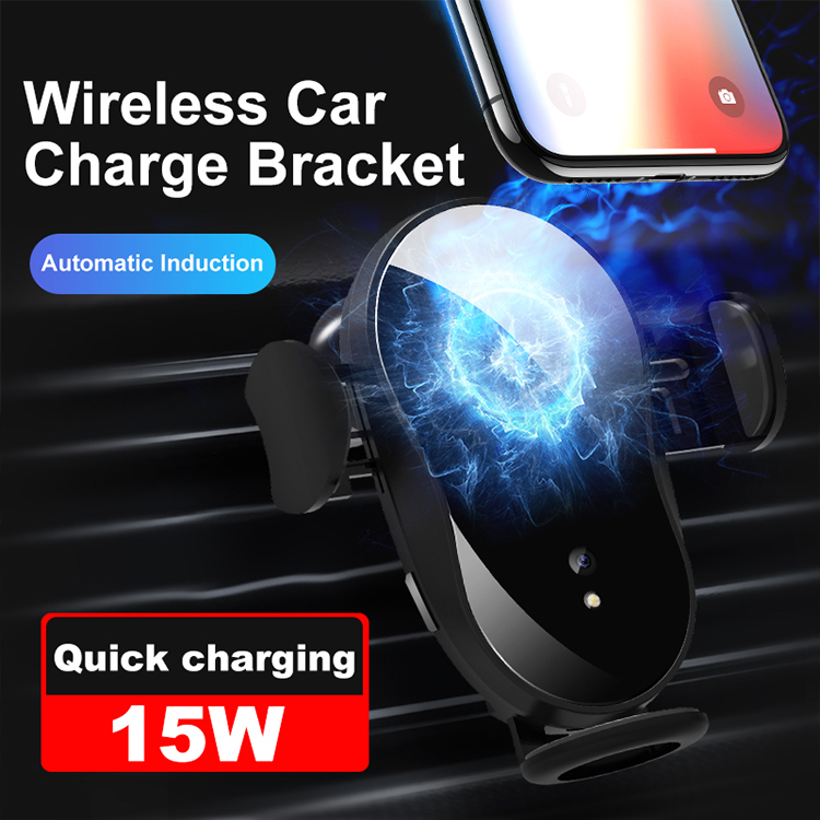Gravity Sensitity QI 15W Automatic Clamping Wireless Car