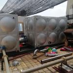Family Ss Insulated Water Tank Weather Resistant Hot Water Storage Container