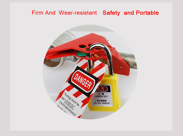 BOSHI Super September Red Safety Adjustable Valve Lockout