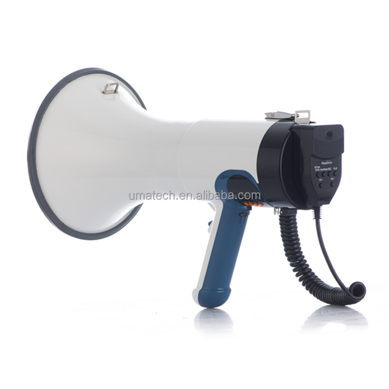 Plastic Cabinet Material Portable Megaphone Battery Active and Long-Lasting