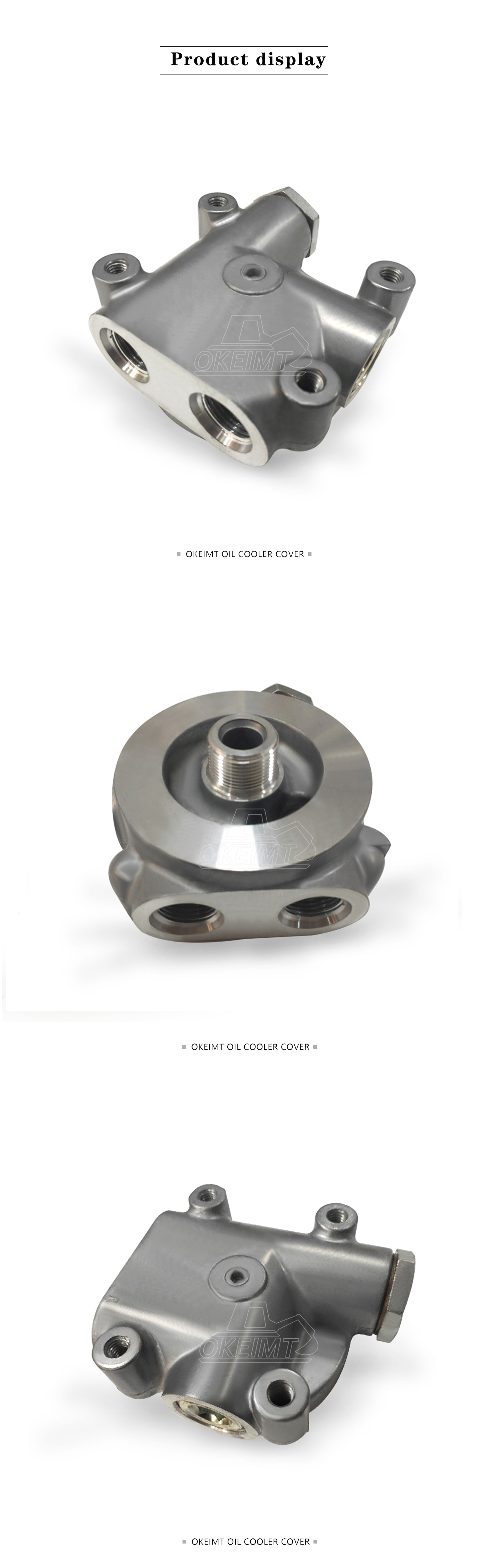 Hydraulic Excavator Parts High-Quality R225-7 Oil Filter Housing Construction Machinery Hot Sale 06C053A For