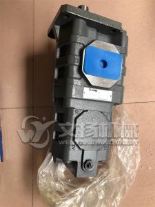 Quality XCMG WZ30-25 backhole loader original spare parts Double hydraulic pump 803043369 wholesale
