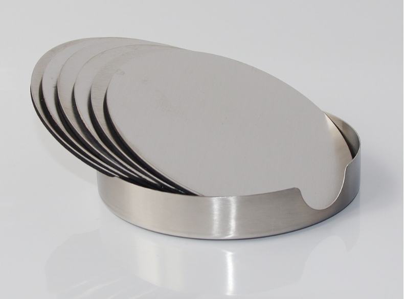 Kitchen Accessories sets Stainless Steel Coaster Pot Pad Anti-scalding Drinks Round Square Coffee Coaster