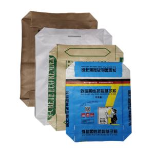 Quality Hot sale 20KG 25KG 40KG 50KG PP Valve Block Bottom empty cement bag China manufacture wholesale