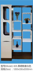 Quality Convenient Wall Divider Cabinet Painted Medium Density Fiberboard Material wholesale