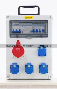 China Flush Mounted Three Phase Distribution Board Panel Grey White on sale