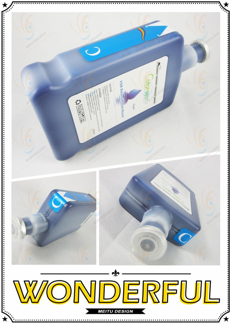 500ml Bulk Ink Eco Solvent Ink For Roland Printers