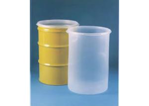 Quality Transparent Straight Bottom Clear Drum Liners , Disposable Rigid Drum Liners wholesale