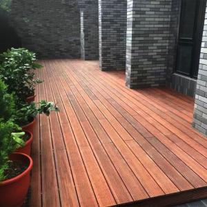 Quality Carbonized Strand Woven Bamboo Timber Flooring Outdoor Bamboo Flooring wholesale