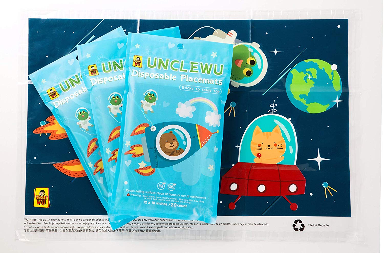 Matte Texture Biodegradable Dog Poop Bags Unscented Printed For Walking The Dog