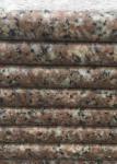 Red Color G363 Granite Stair Treads Stair Step Polished / Flamed High Performanc